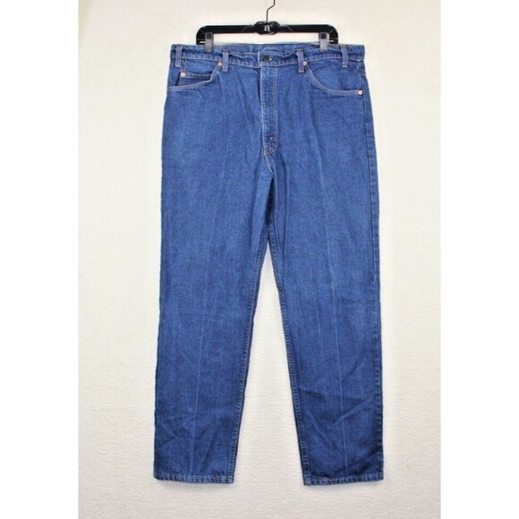 MENS Levis JEANS SIZE 40X32 509Orange Tab 90s Blue Denim USA 509 0217 VINTAGE